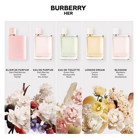 burberry her elixir perfume notes.